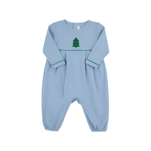 Barrington Christmas Tree LS Bradford Romper