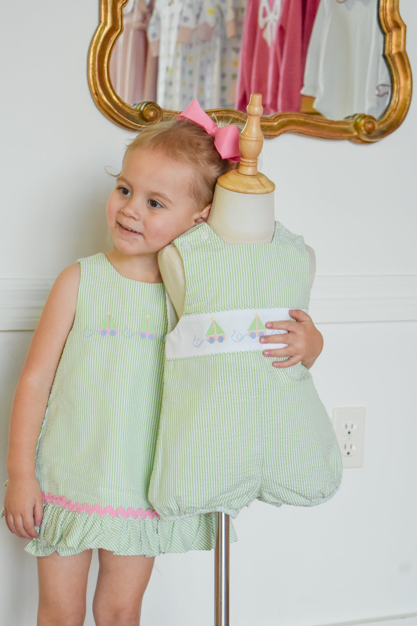 Portside Playtime-Angel Tie Bloomer Set