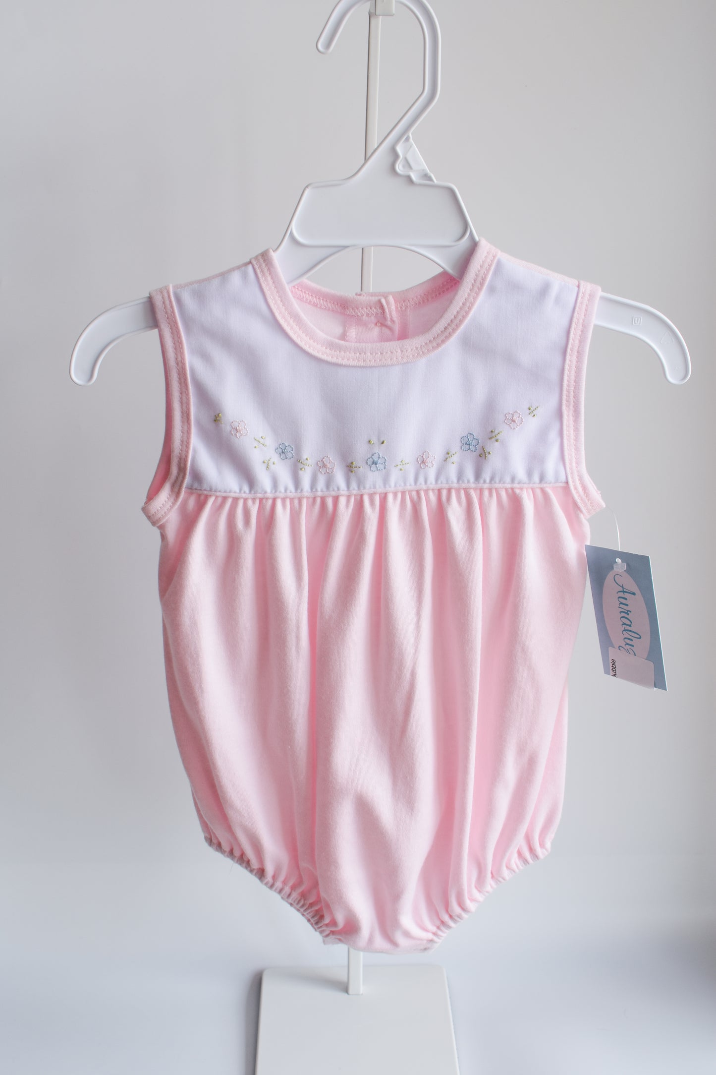 Summer Florals Sleeveless Knit Bubble