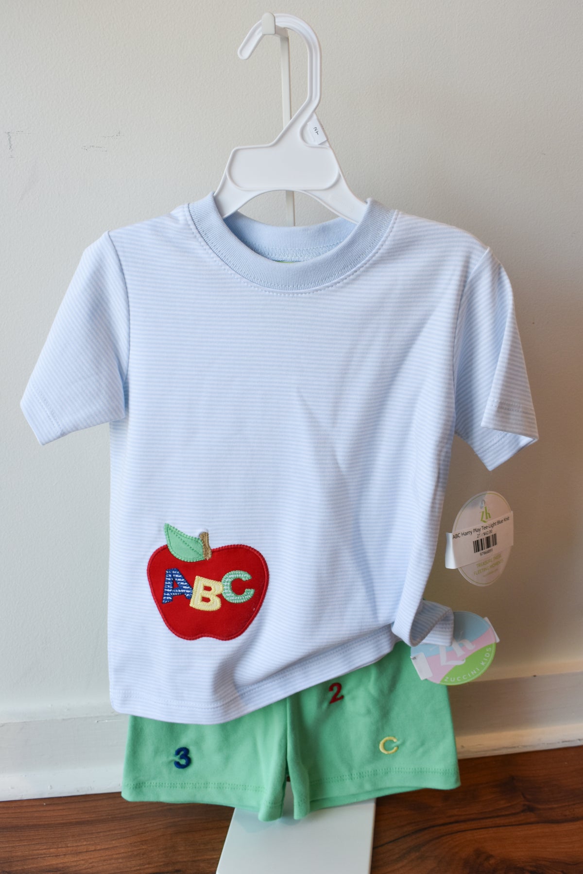 ABC Harry Play Tee-Light Blue Knit