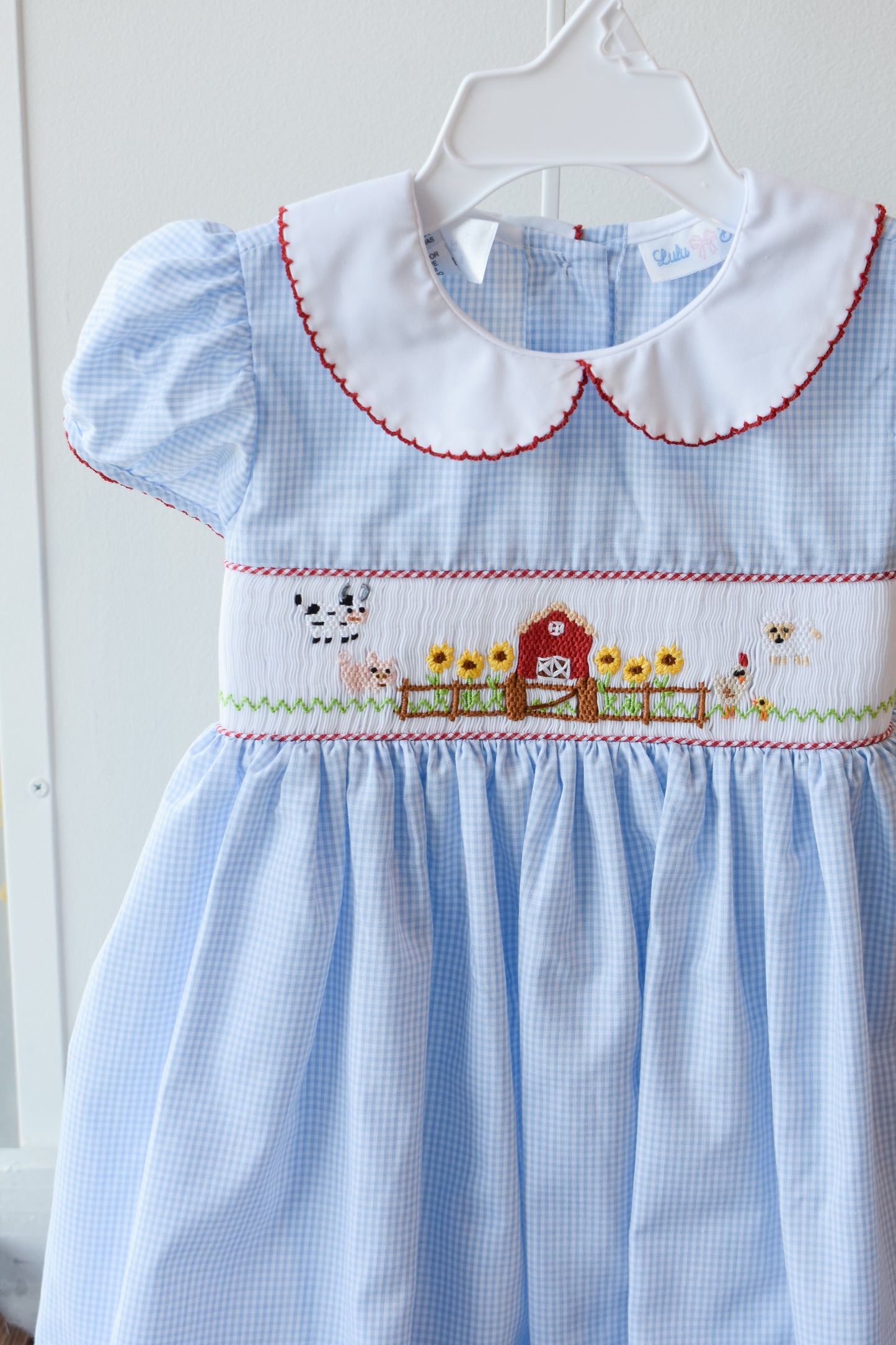 Rose's Farm Day Bishop Dress