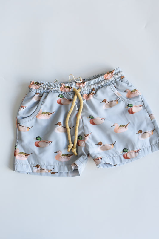 Vintage Duck Swim Trunks