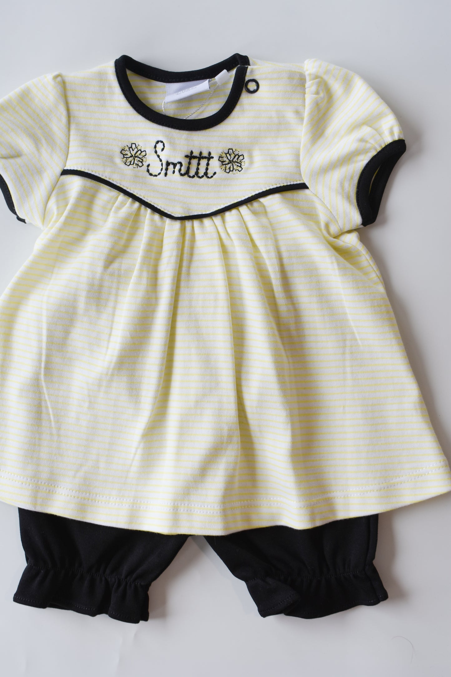 Smttt Pom Pom Embroidered Bloomer Set