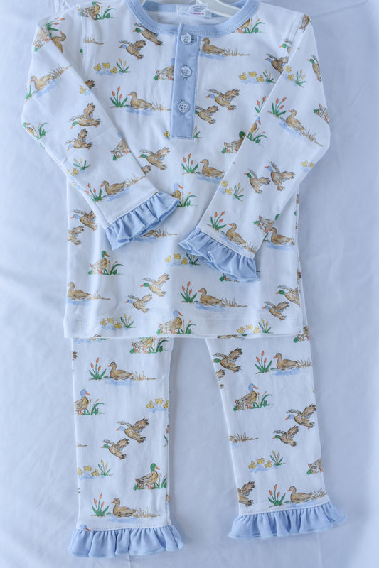Marshy Dreams Ruffled PJ Pant Set