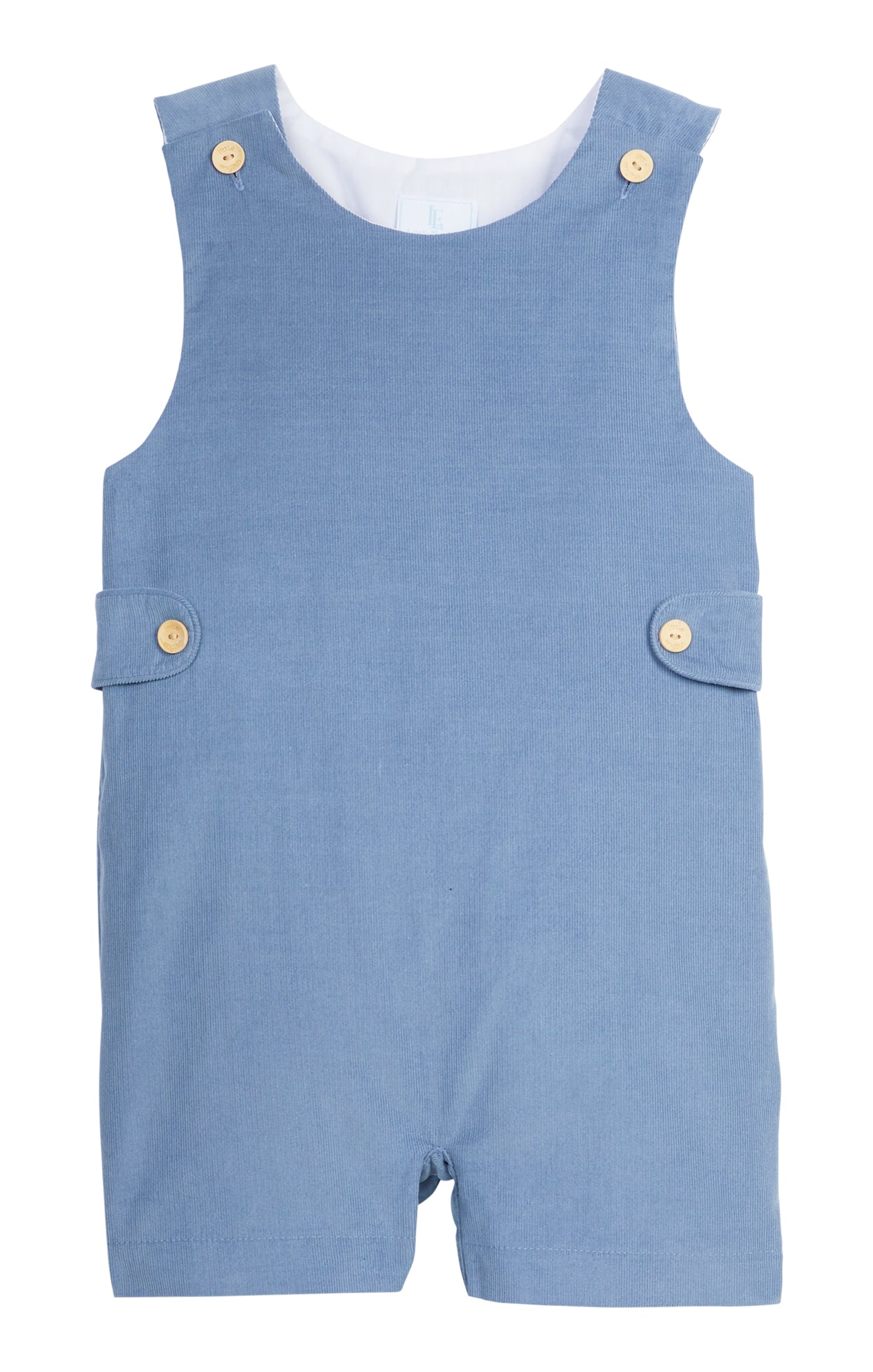 Button Tab Jon Jon-Stormy Blue Corduroy