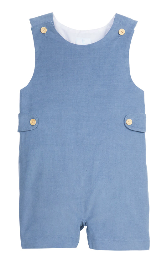 Button Tab Jon Jon-Stormy Blue Corduroy