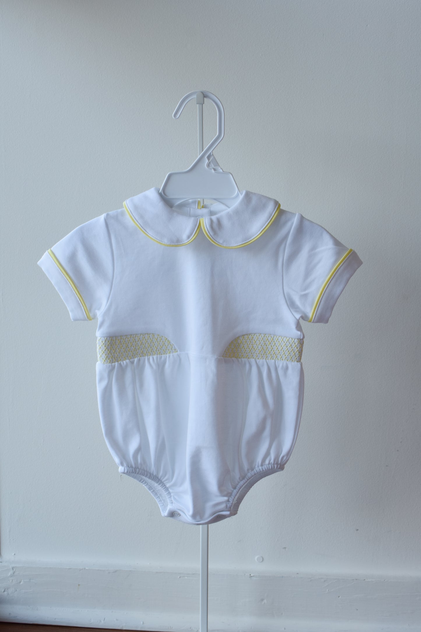 Brentley Pima Bubble-White/Lake Worth Yellow