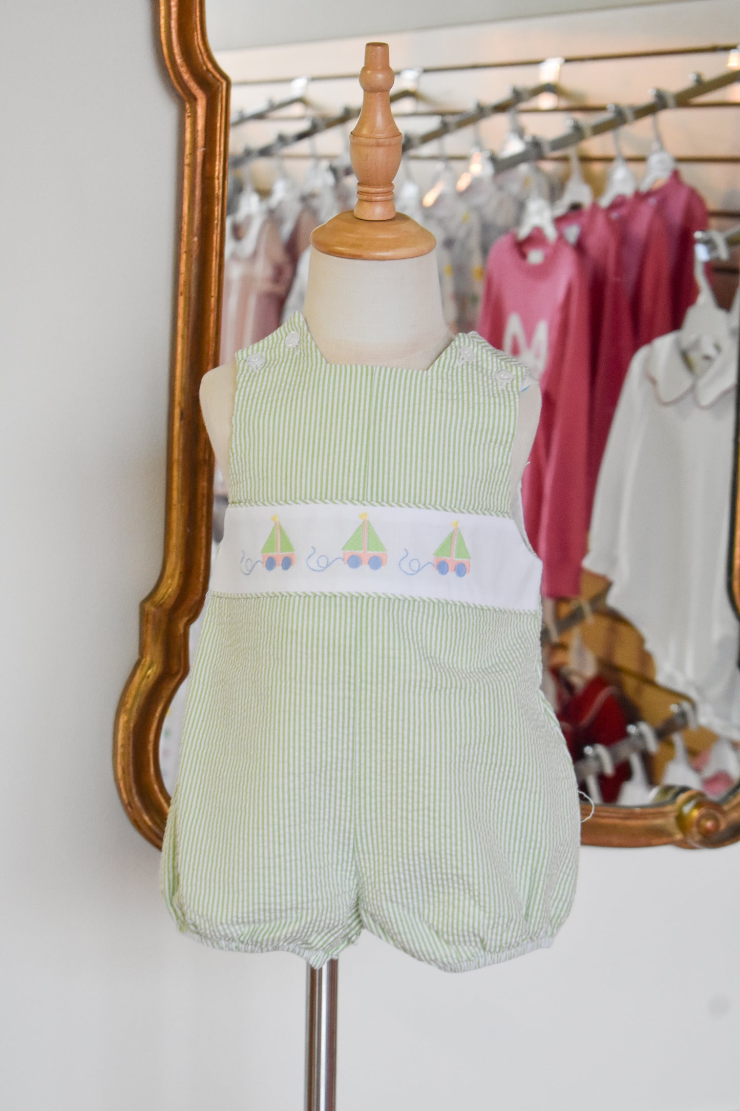 Portside Playtime-Boy Seersucker Bubble