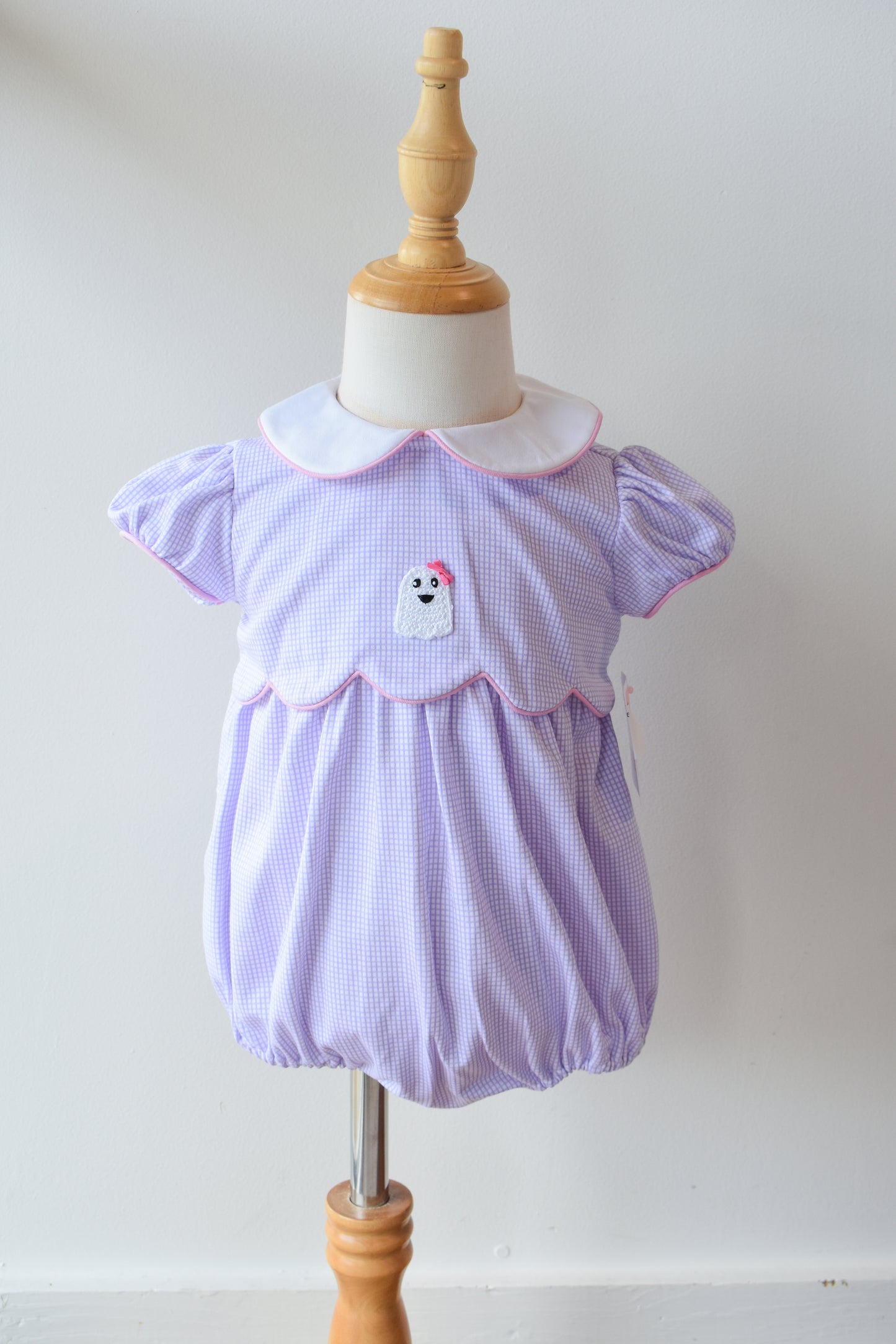 Girly Ghost Lavender Knit Bubble