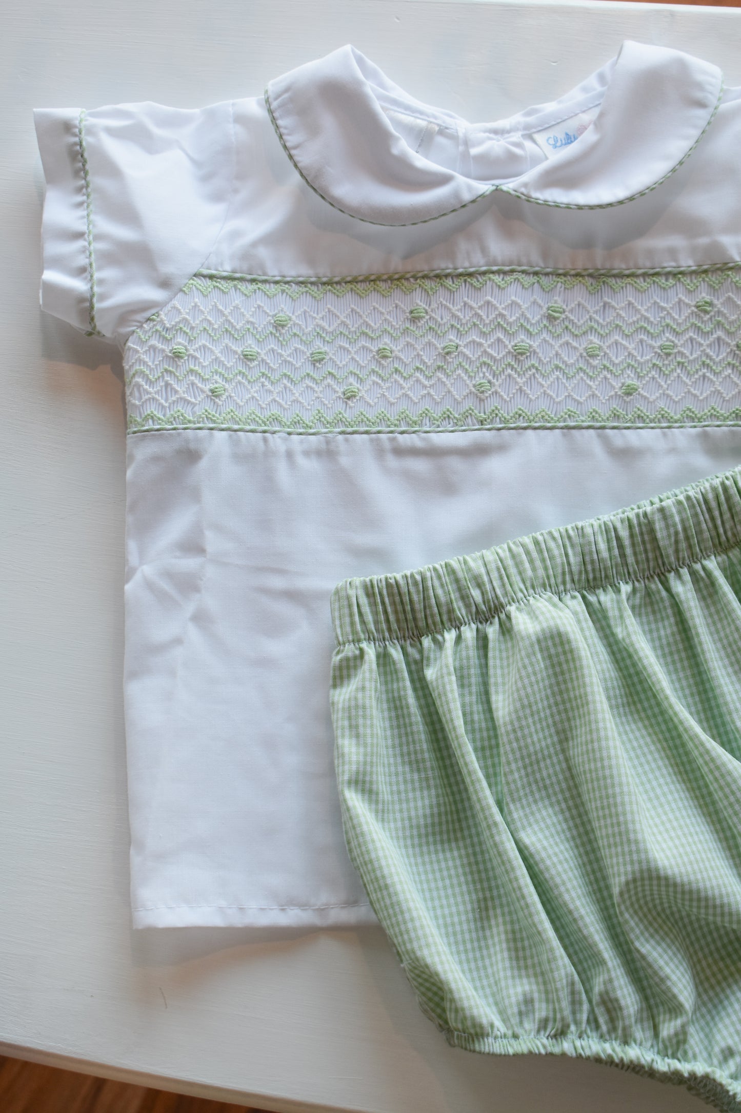 William Green Smocked Set