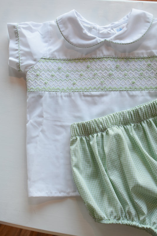 William Green Smocked Set