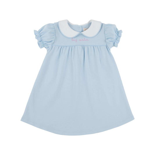 Big Sister Holly Day Dress-Buckhead Blue