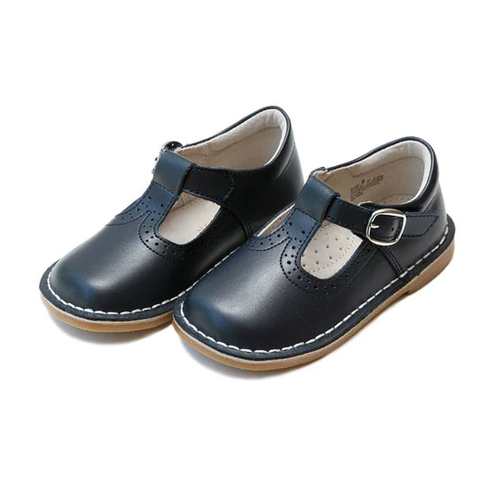 Frances T-Strap Mary Jane-Navy