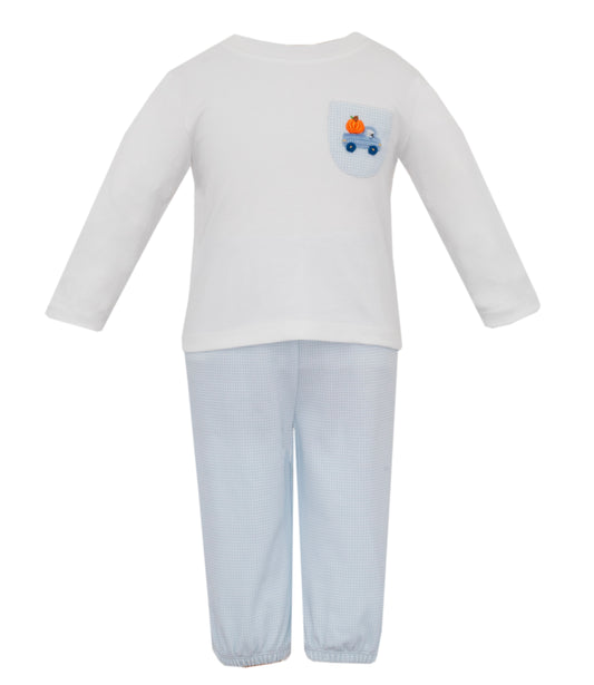 Parker's Pumpkin Pickup Knit Pant Set