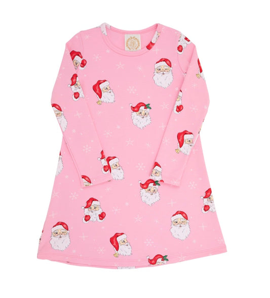 L/S Polly Play Dress-Dear Santa