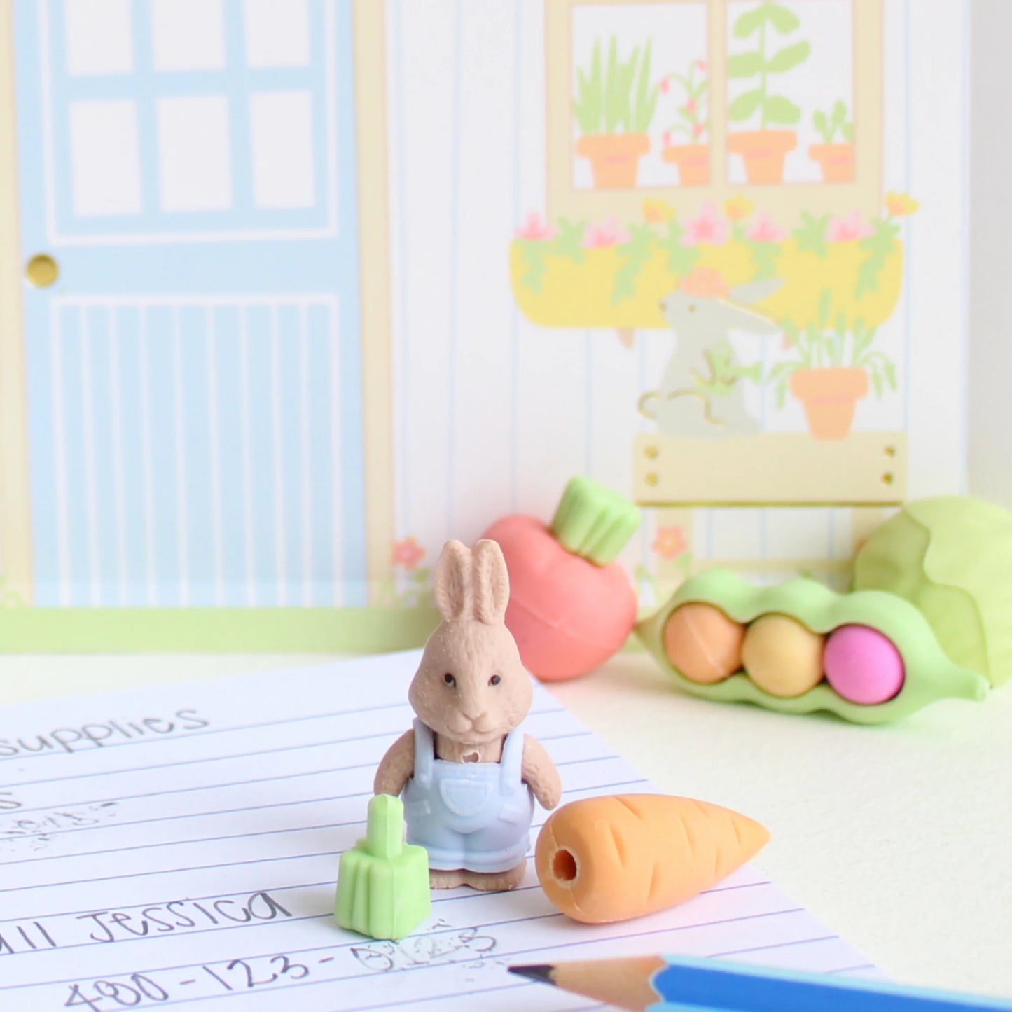 Springtime Eraser Sets