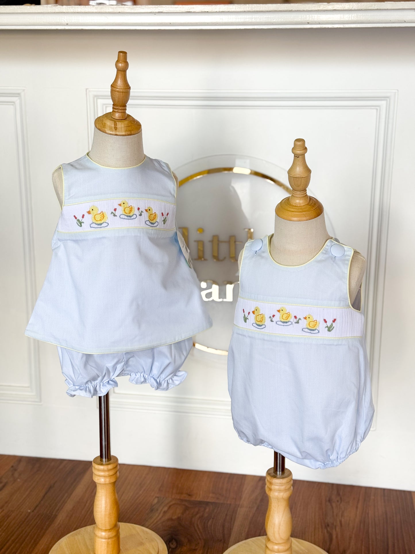 Duckies Lindsay Bloomer Set, Light Blue
