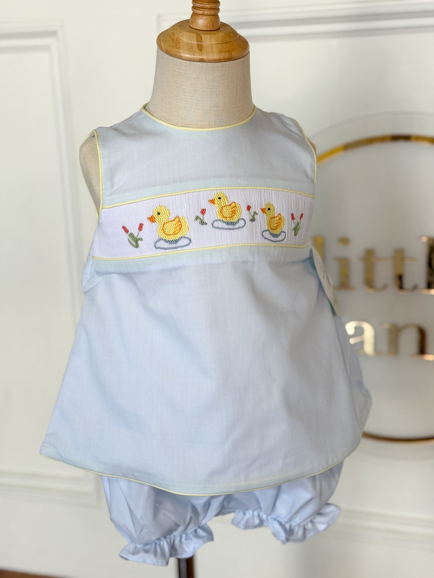 Duckies Lindsay Bloomer Set, Light Blue