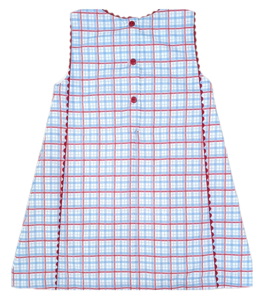 “Plaid” To Be An American! Shelby Dress