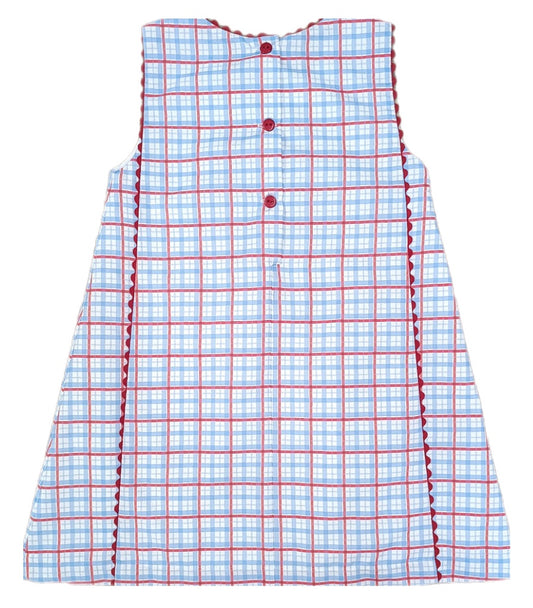 “Plaid” To Be An American! Shelby Dress