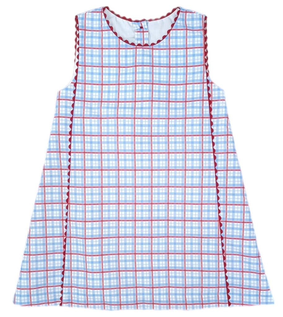 “Plaid” To Be An American! Shelby Dress