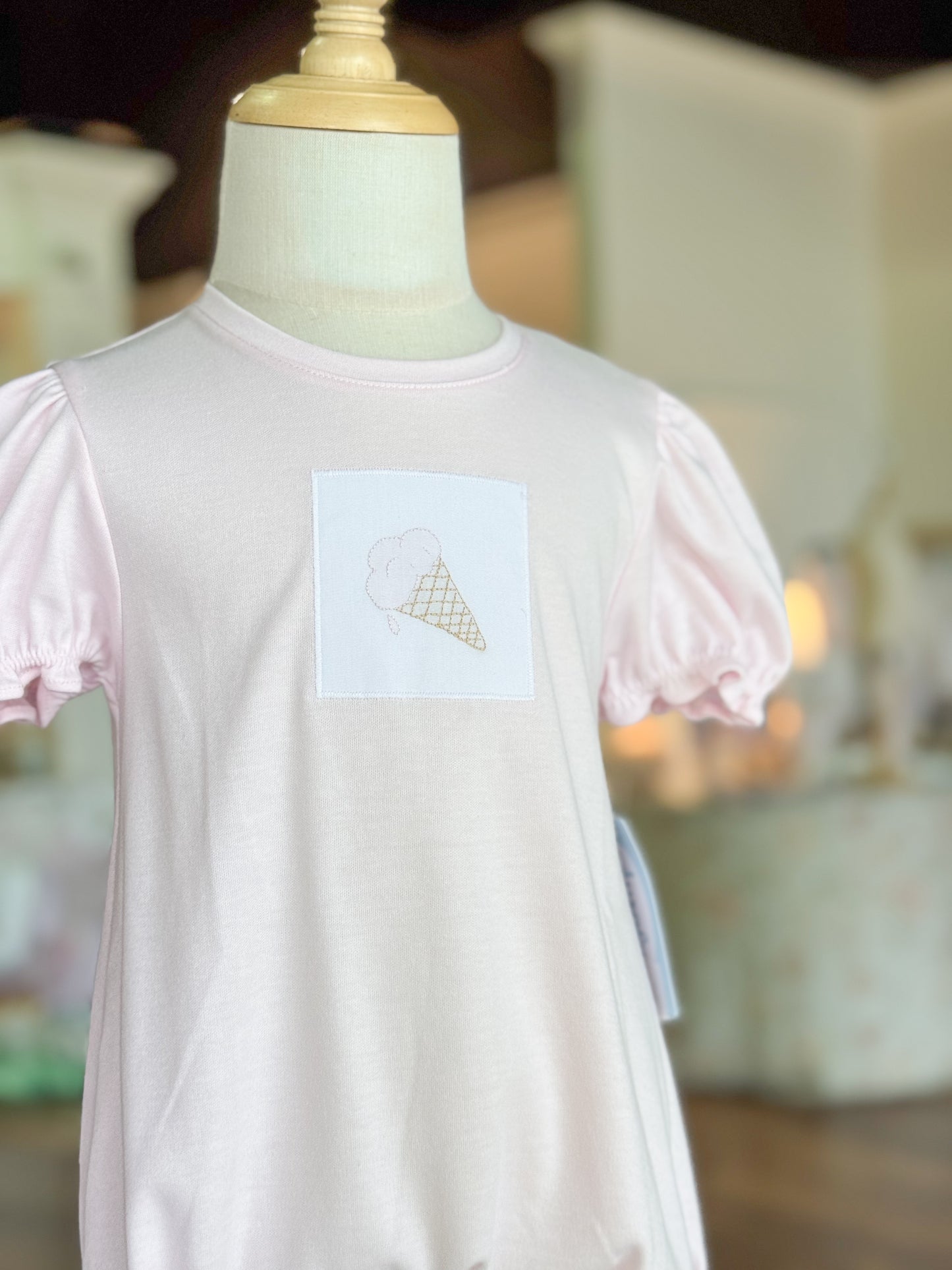 Scoops of Fun-Pink Knit Bubble