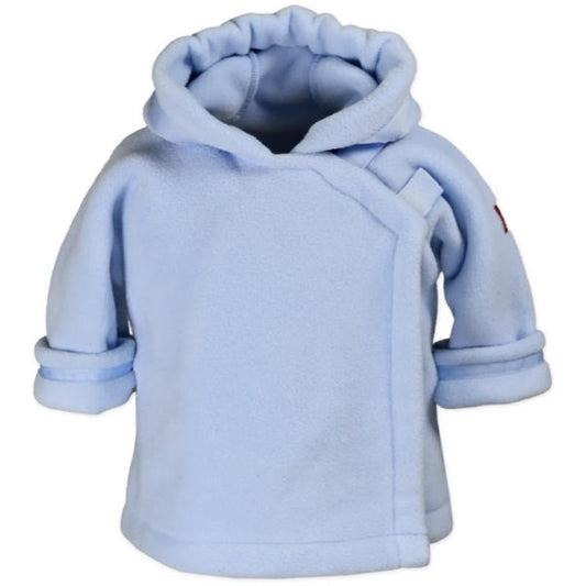 Widgeon Hooded Fleece Jacket-Light Blue