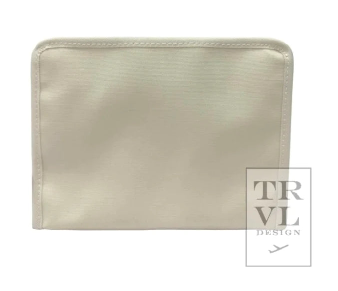 Roadie Zip Pouch-Large Coated Canvas