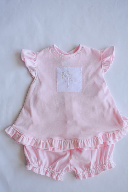 Plie Pink Knit Set