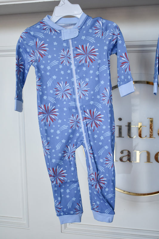 Sparks Flying-One Piece Boy Jammie