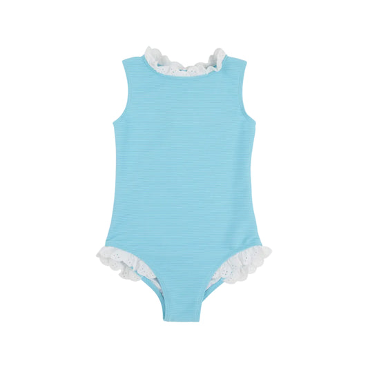 Sleeveless Sarasota Surf Suit-Bellhaven Blue