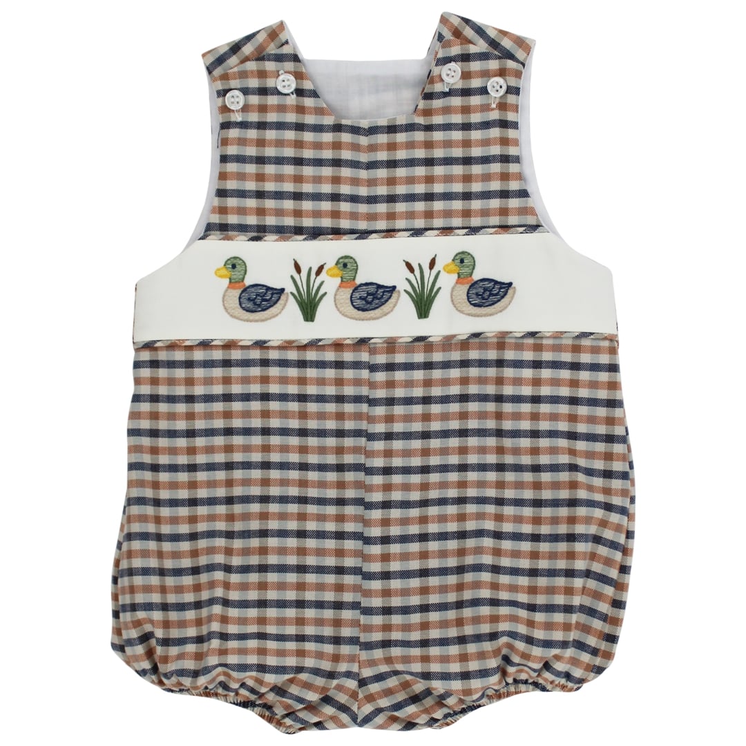 Marshside Mallards Woodland Plaid Bubble
