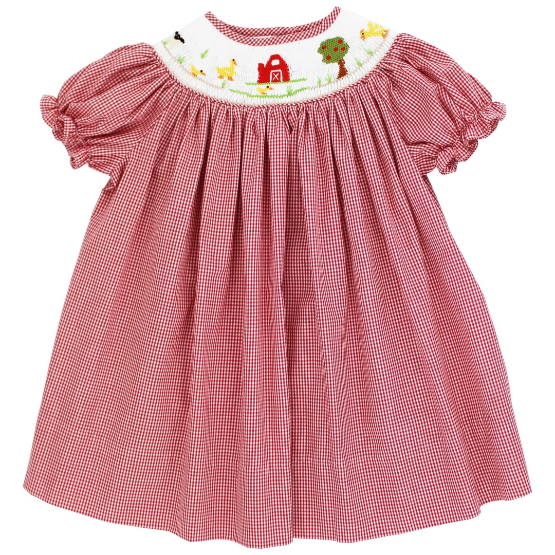 Farm Day Fun Bishop Dress