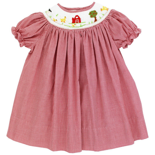 Farm Day Fun Bishop Dress