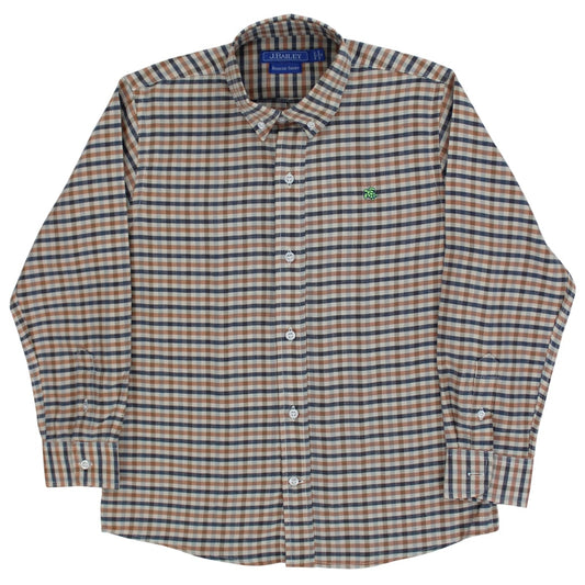 Woodland Plaid Button Down Dress Shirt