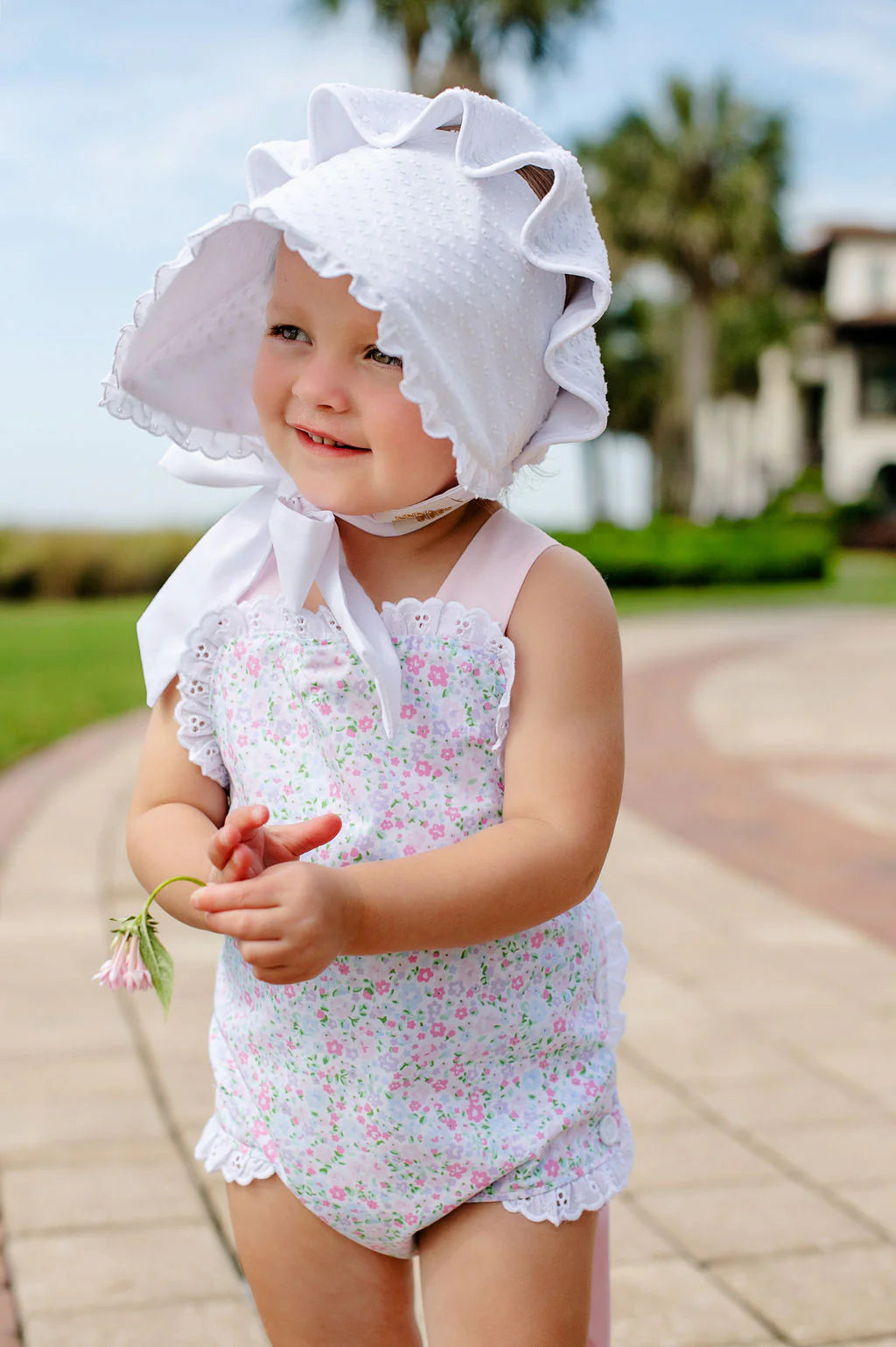 Bellefaire Bonnet - Dallas Dot Worth Avenue White