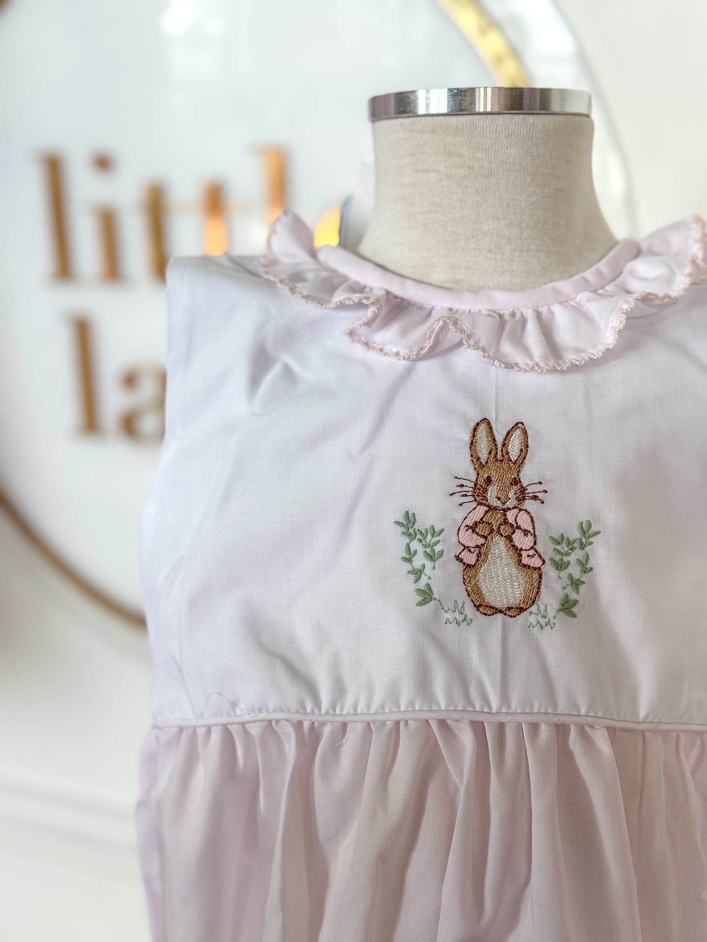 Bunny Dressy Bubble-Pink