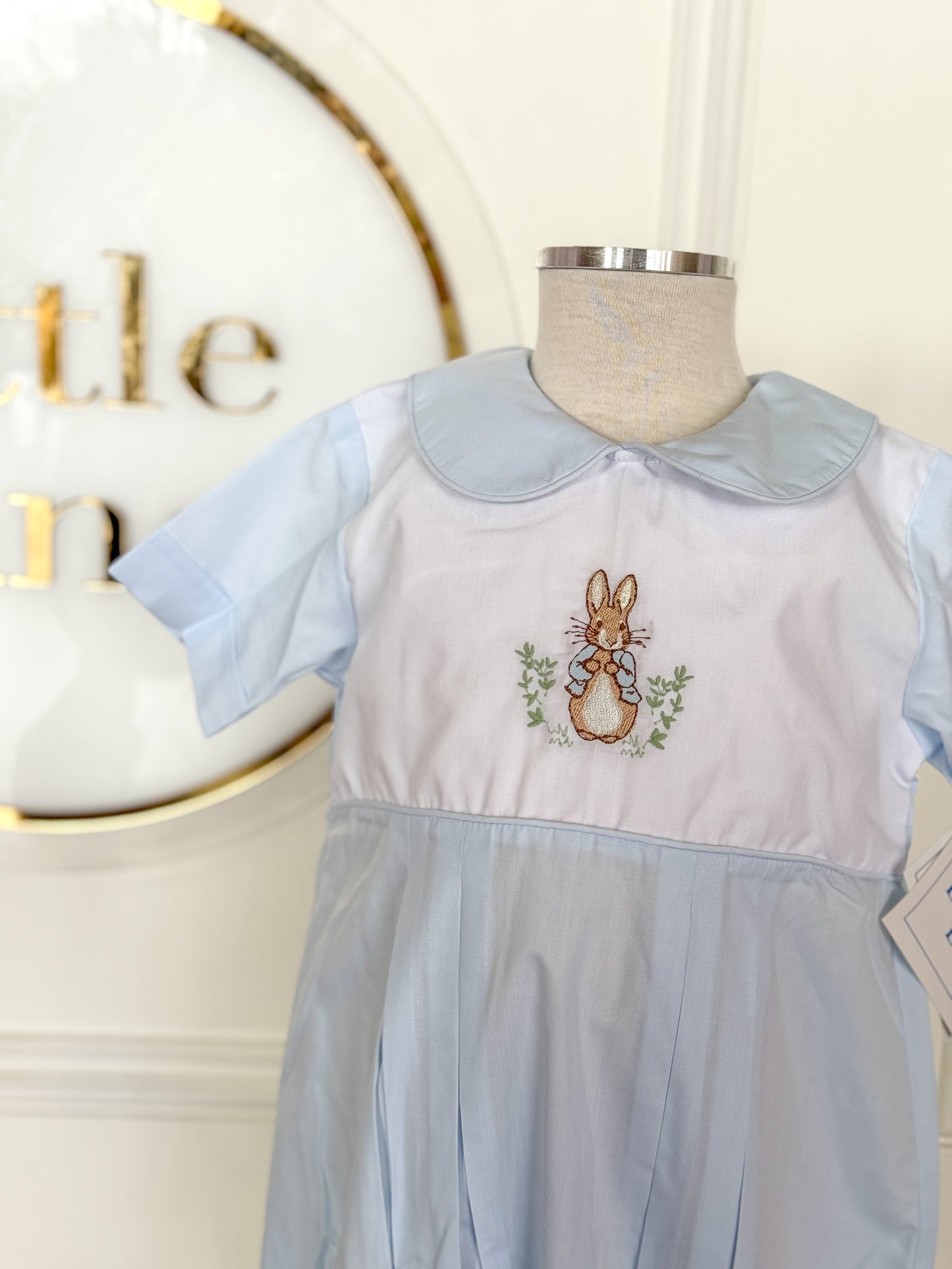 Bunny Dressy Bubble-Blue