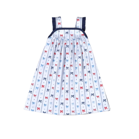 Celebrate Bows Sleeveless Dress