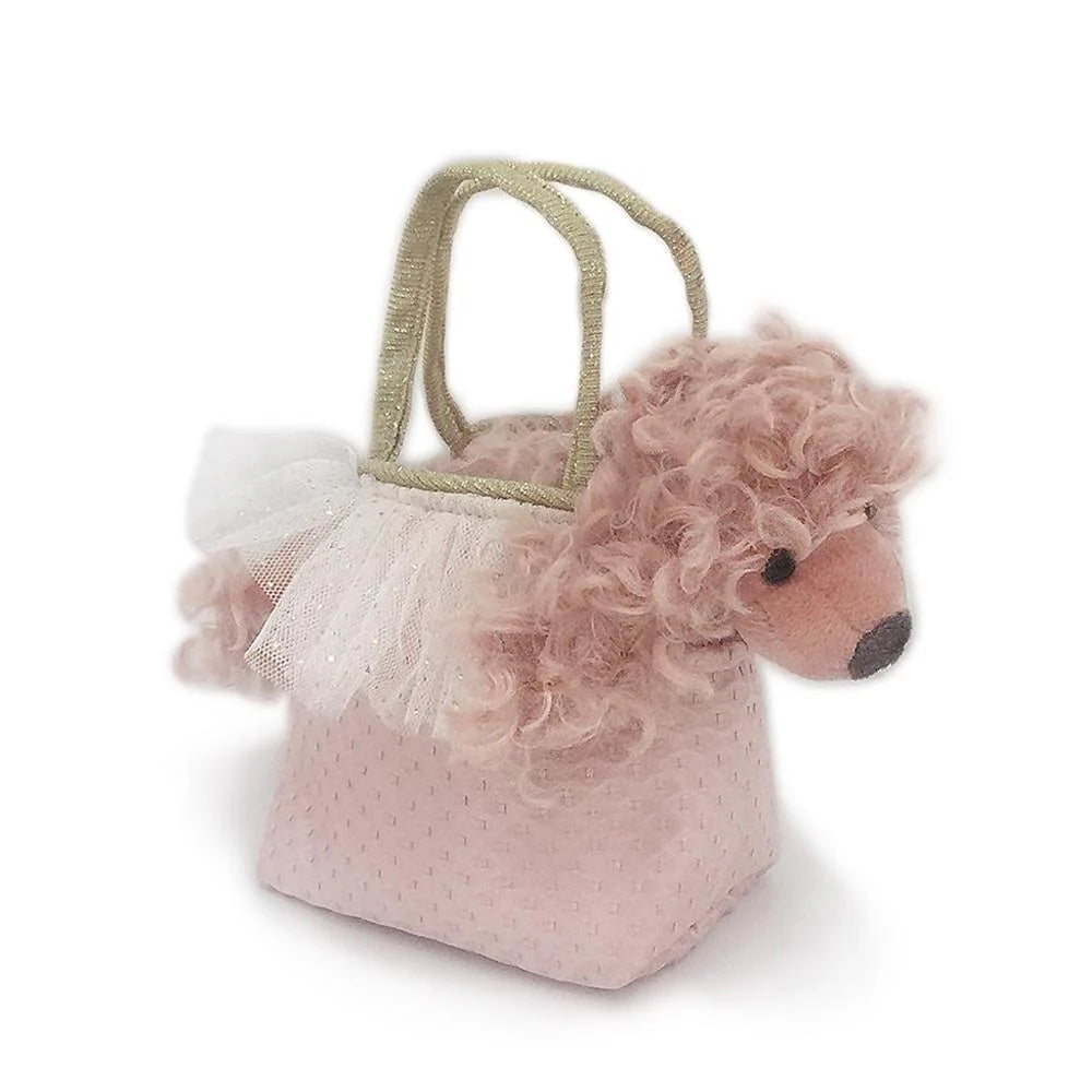 Pink Paris Poodle Plus Toy In Purse-Mon Ami