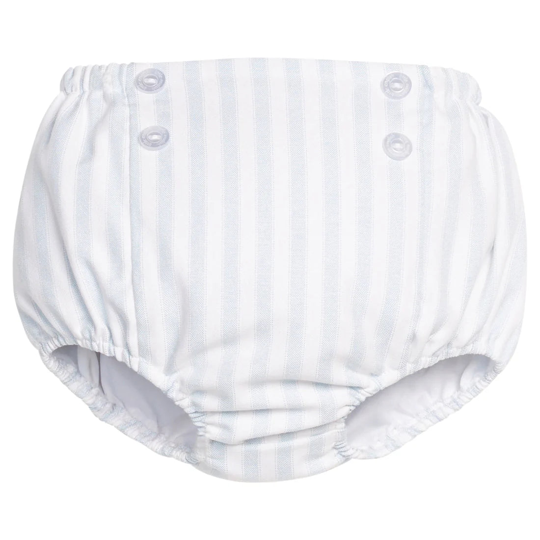 Whipstitch Button Front Diaper Set-Savannah Stripe