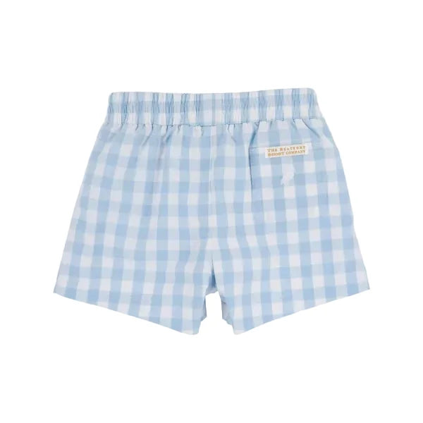 Sheffield Shorts-Barrington Blue Check