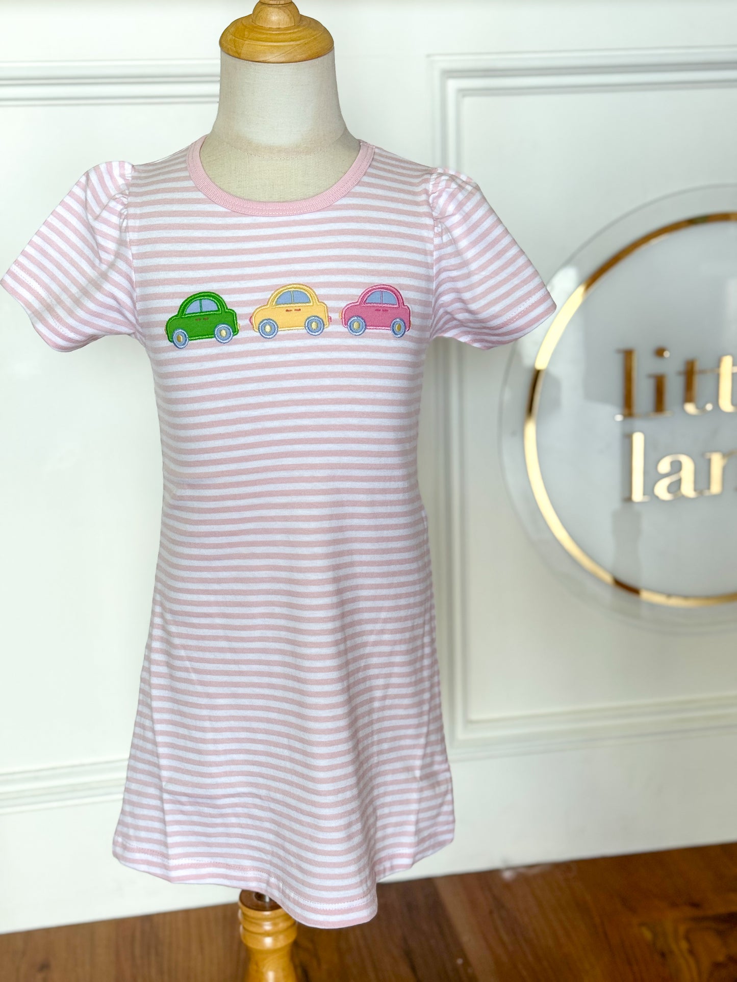 Pink Carpool T-Shirt Dress
