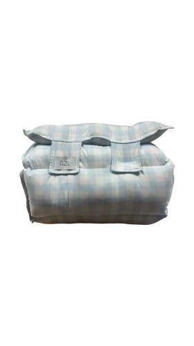 Razzle Baby Nap Mat-Blue Gingham