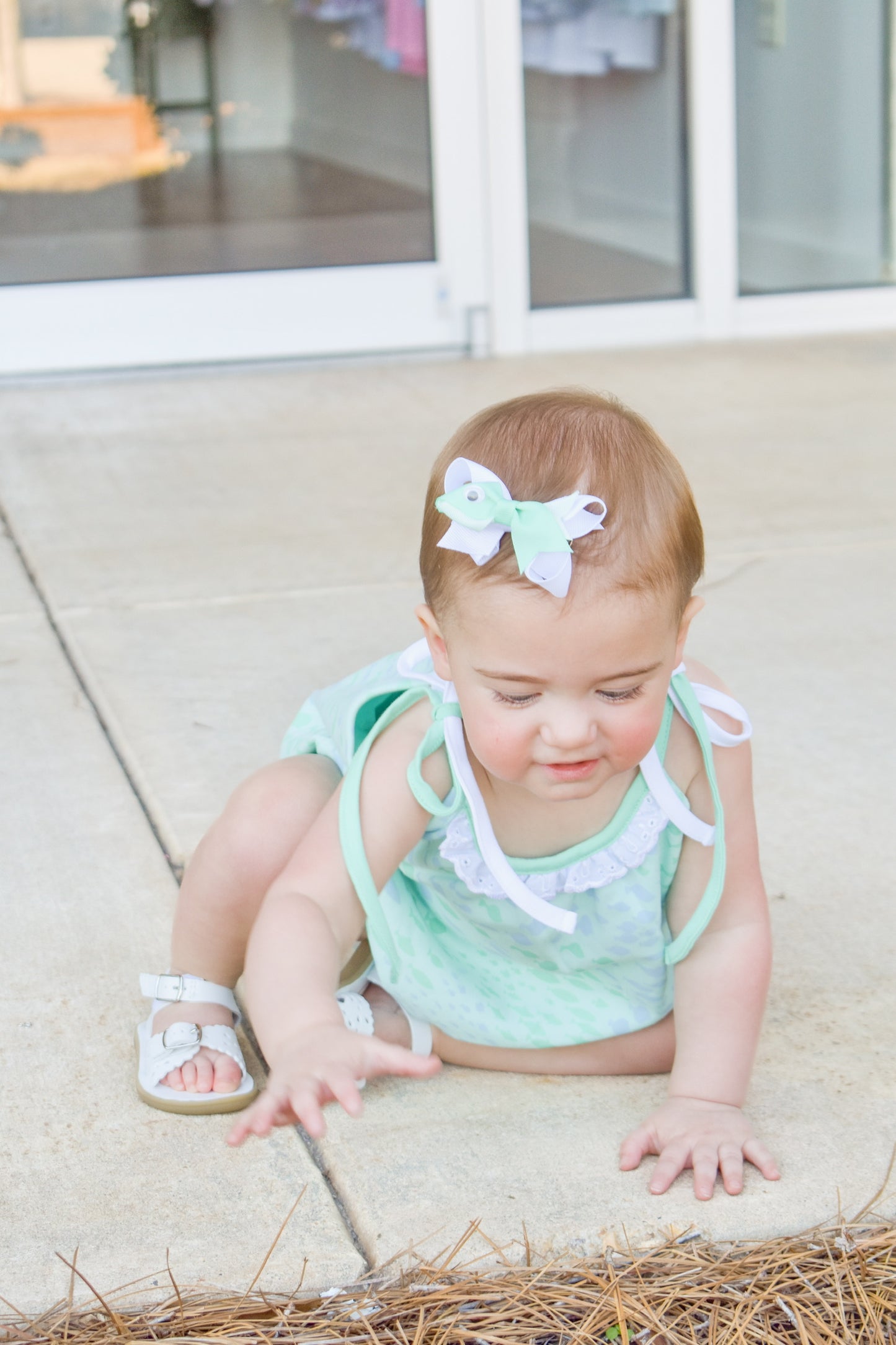 Tiny Two Tone Fish Hair Clip