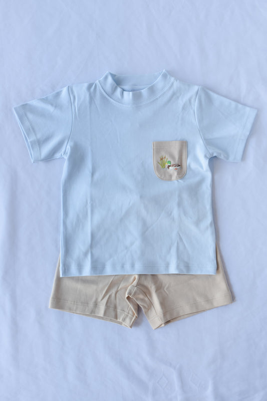 Mallard n Cattails Short Set