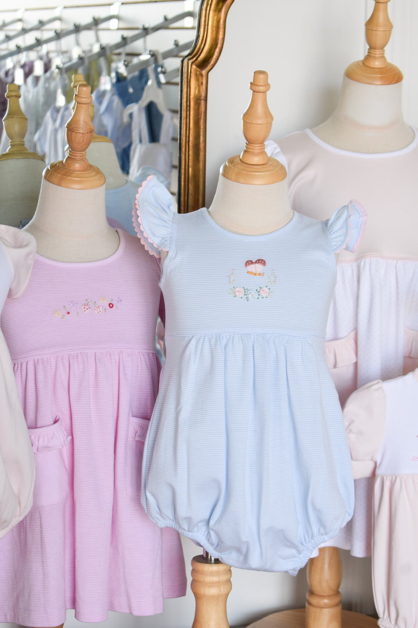 Sissy's Strawberry Fields Popover Dress