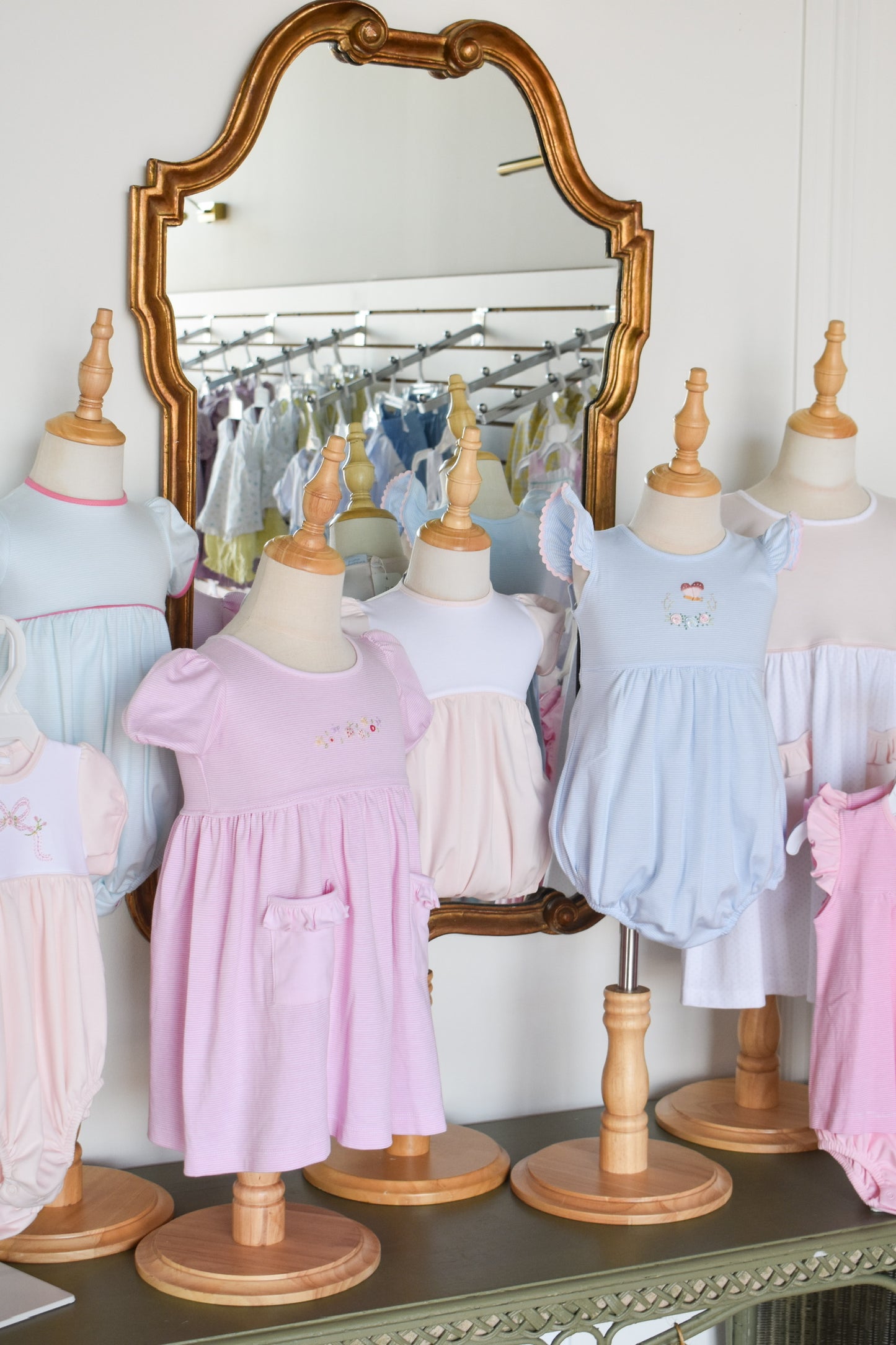 Sissy's Strawberry Fields Popover Dress