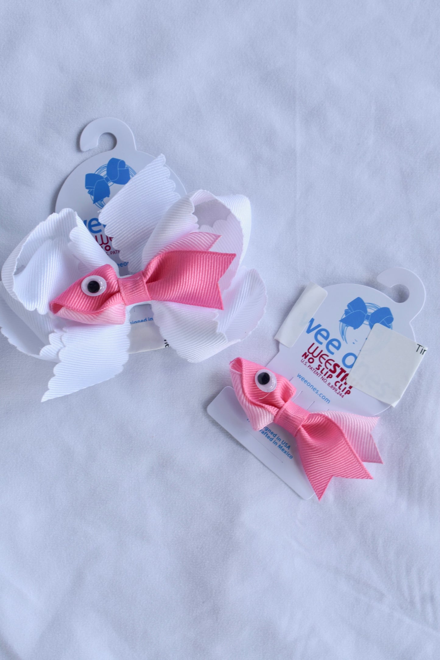 Tiny Two Tone Fish Hair Clip