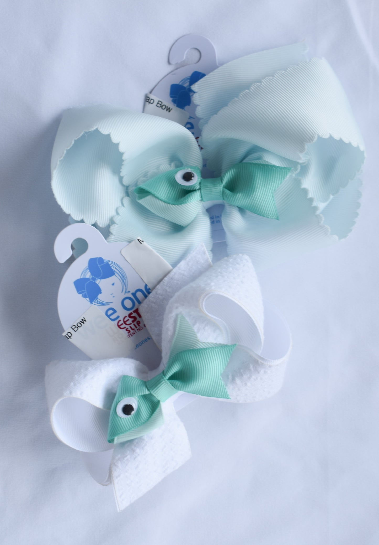 Tiny Two Tone Fish Hair Clip